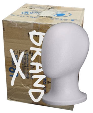 FOAM HEAD + RECYCLED BOX ❀ P300